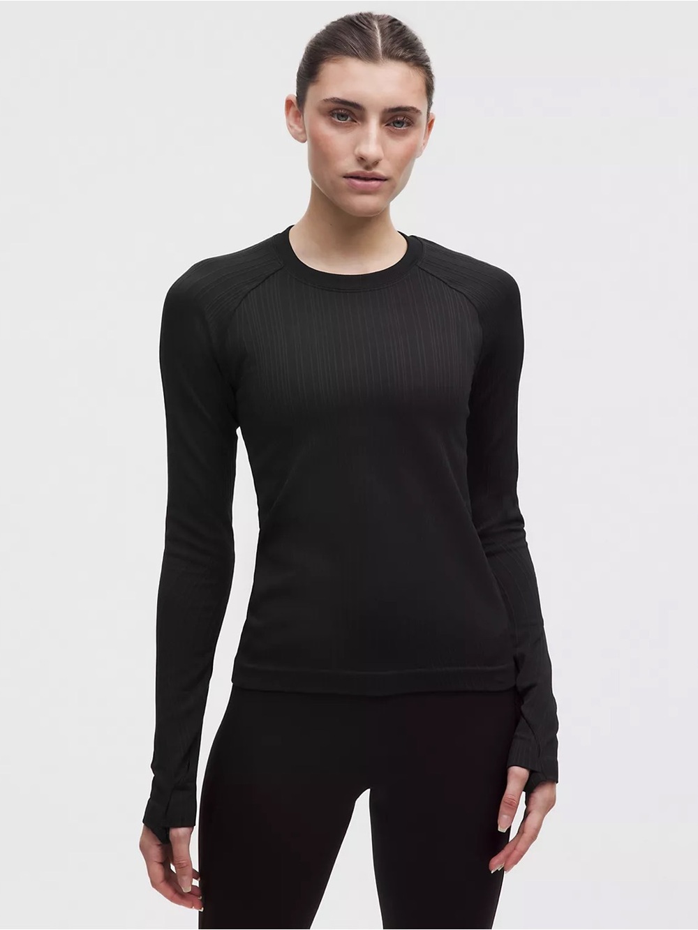 Rest Less Variegated Ribbed Pullover